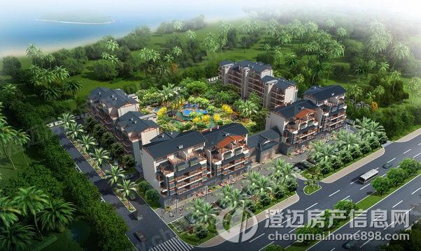 盈滨华府鸟瞰图
