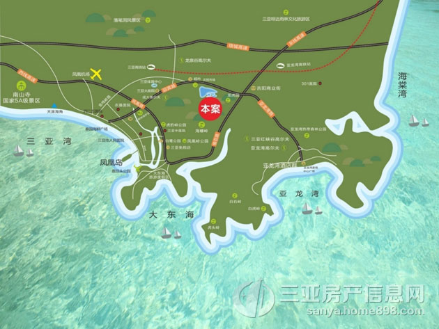 中铁城·悠岚湖区域图