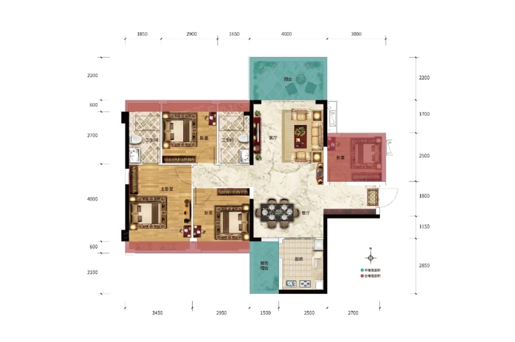 东新高地4栋03户型