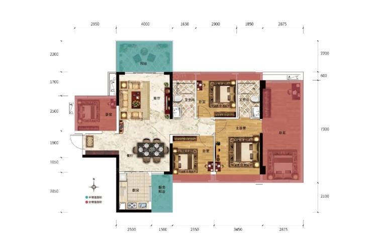 东新高地4栋04户型