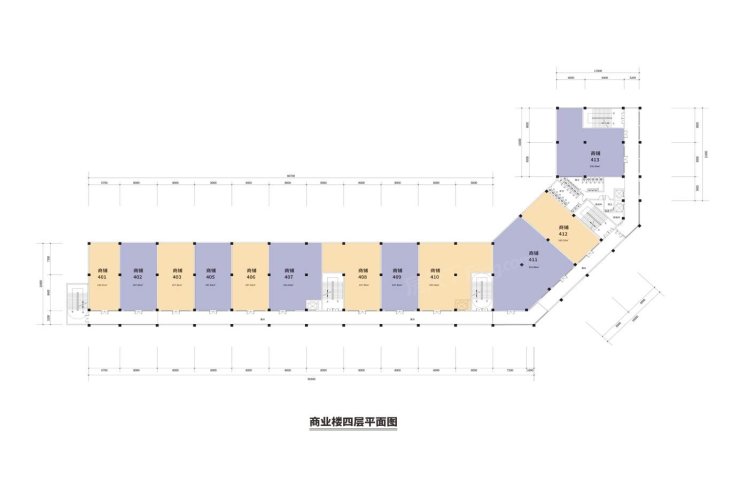 中交·欢乐湖岸4层平面图132.01-314.96 ㎡